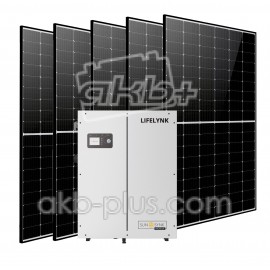 Солнечная электростанция 2кВт (SUNSYNK lifelynk S  2кВт/  2,5кВт/ 5x DMEGC 450Вт)